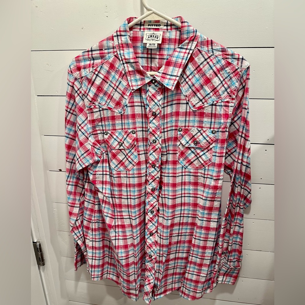 Women’s Ariat Fitted Button Down - image 2